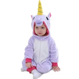 Pyjama Licorne Bébé Violet   Linoa