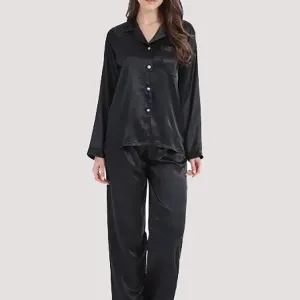 Pyjama En Satin "caresse De Satin"