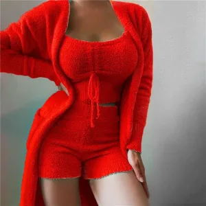 Pyjama Pilou Pilou Rouge