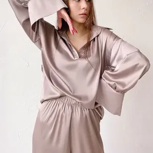 Pyjama En Satin "éclat De Diamant"