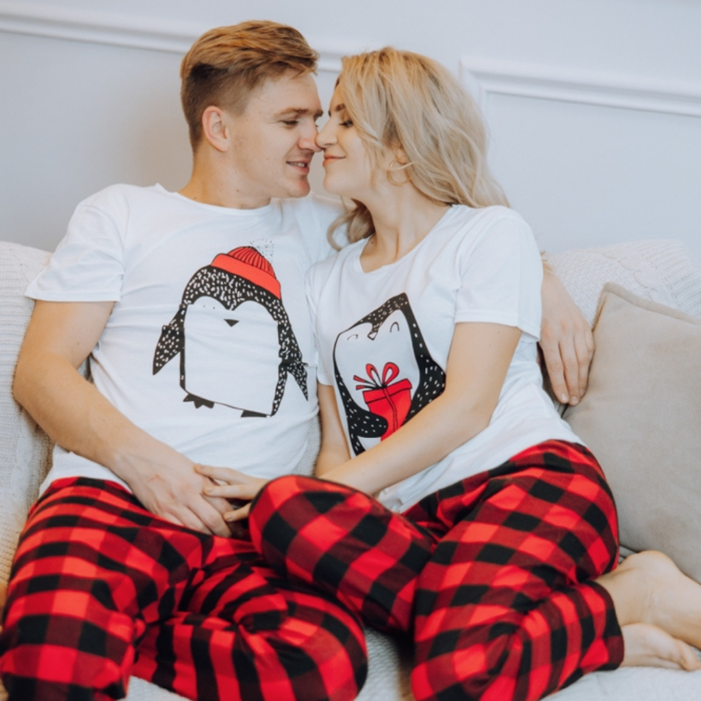 Pyjama couple